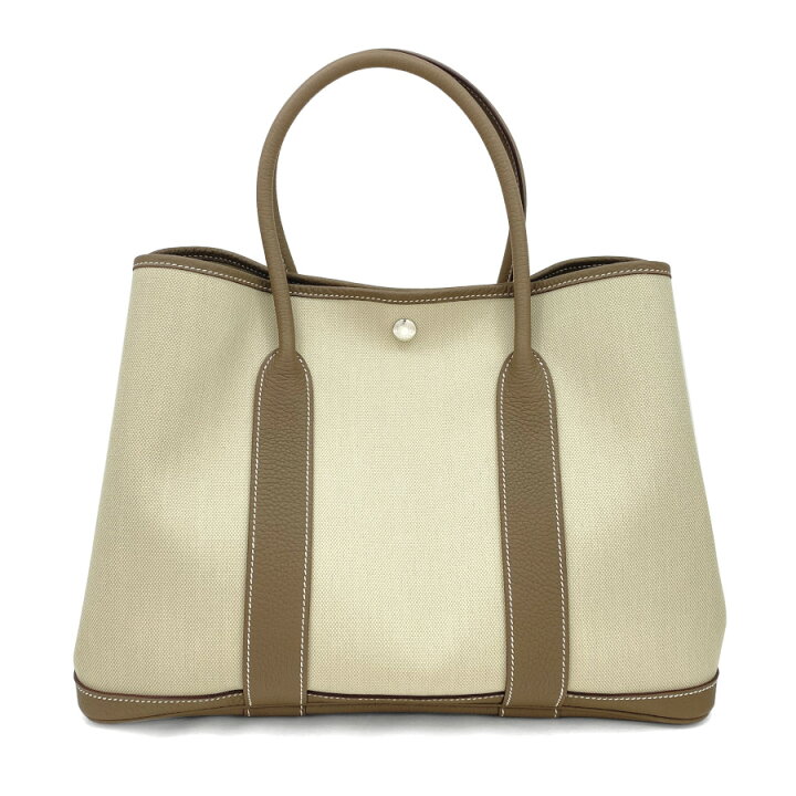 楽天市場】エルメス HERMES ガーデンパーティー PM 36 トワルアッシュ 