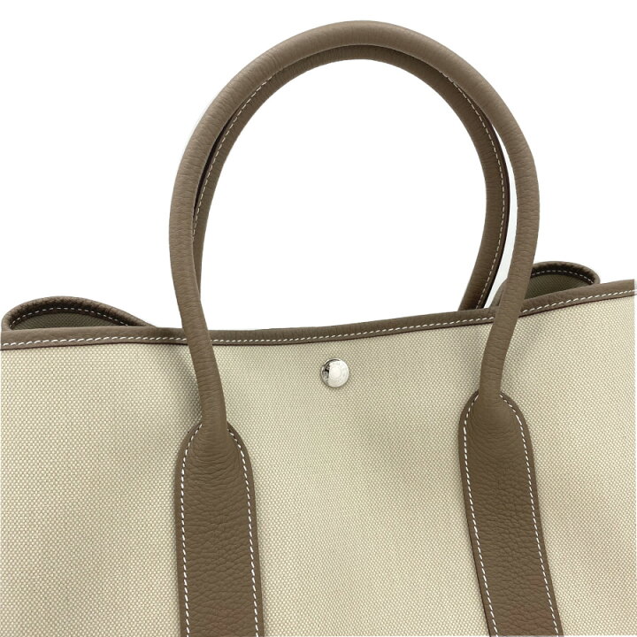 楽天市場】エルメス HERMES ガーデンパーティー PM 36 トワルアッシュ 