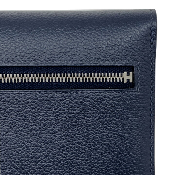 楽天市場】HERMES エルメス ドゴンロング エバーカーフ ブルー ニュイ 