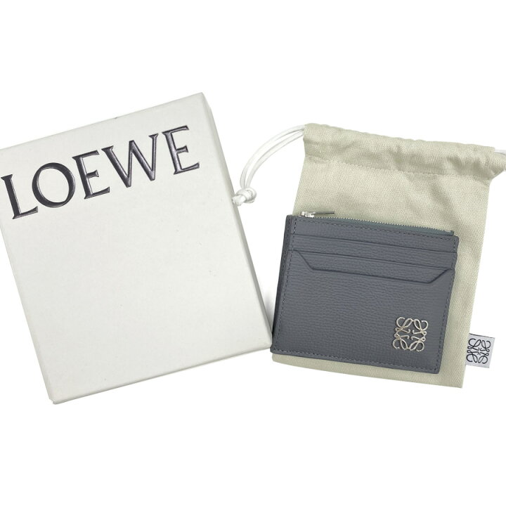 楽天市場】ロエベ LOEWE アナグラム スクエア カードホルダー チェーン  