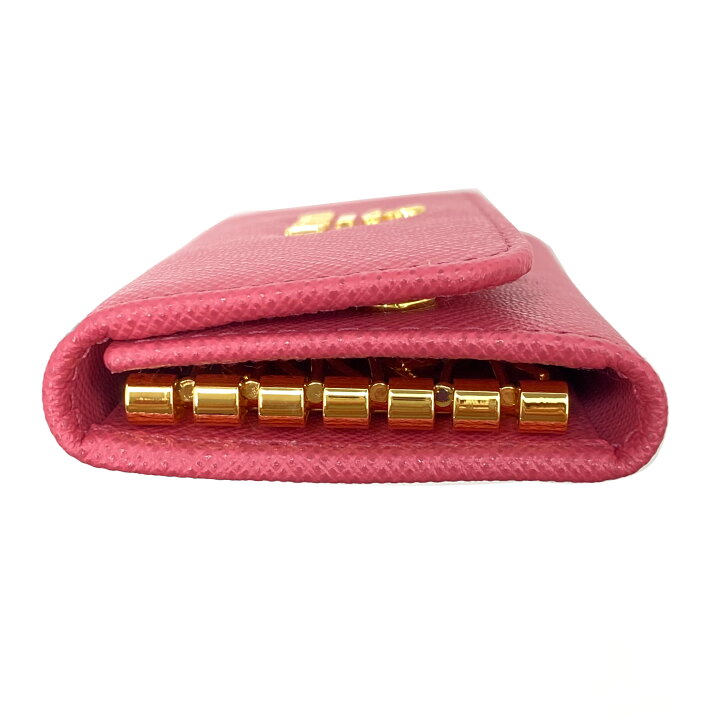 楽天市場】プラダ PRADA キーケース キーホルダー 6連 サフィアーノ 
