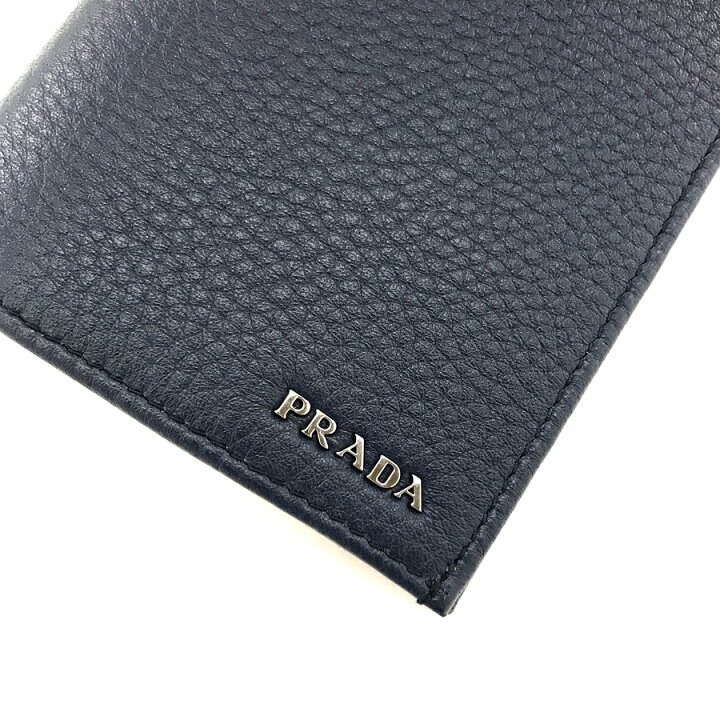 楽天市場】プラダ PRADA 長財布 二つ折り ヴィッテロ グレイン VITELLO 