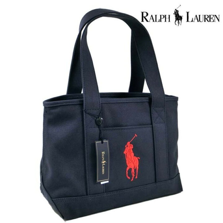 楽天市場】ポロ ラルフローレン ミニ トートバッグ Polo Ralph Lauren 