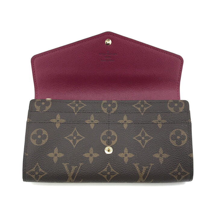 楽天市場】ルイヴィトン LOUIS VUITTON 長財布 フラップ  