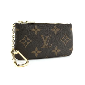 Louis Vuitton ルイヴィトン キーケース 鍵入れ 鍵 コインケース 小銭入れ LV ロゴ イニシャル ポシェット クレ モノグラム ブラウン ゴールド 茶 金 M62650