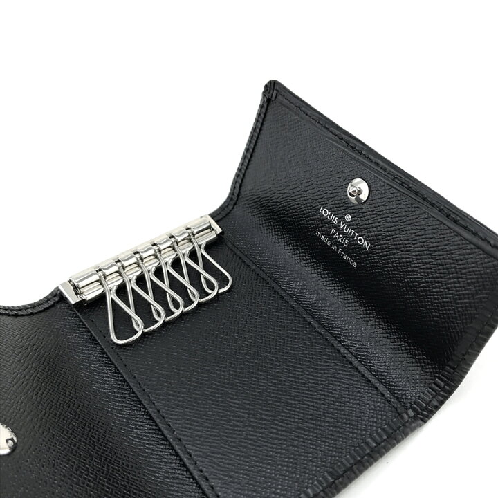 Authenticated Used Louis Vuitton LOUIS VUITTON Epi Multicle 6 Key Case For  Cases Noir Black M63812 