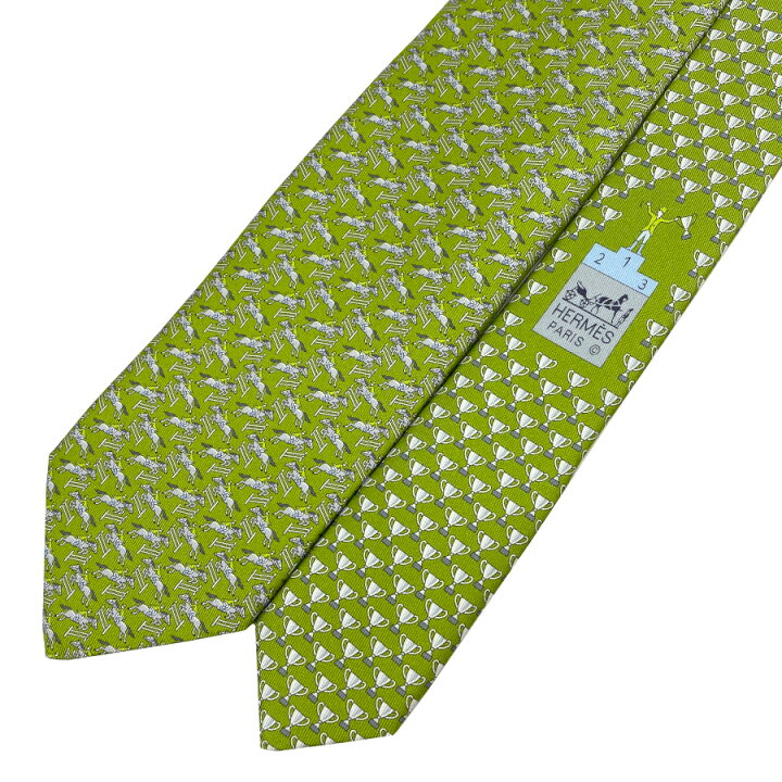 楽天市場】【新品】 エルメス HERMES ネクタイ シルクツイルタイ  