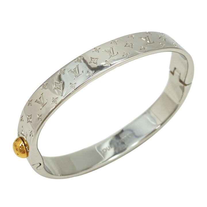 楽天市場】ルイヴィトン LOUIS VUITTON ブレスレット カフ ナノグラム  