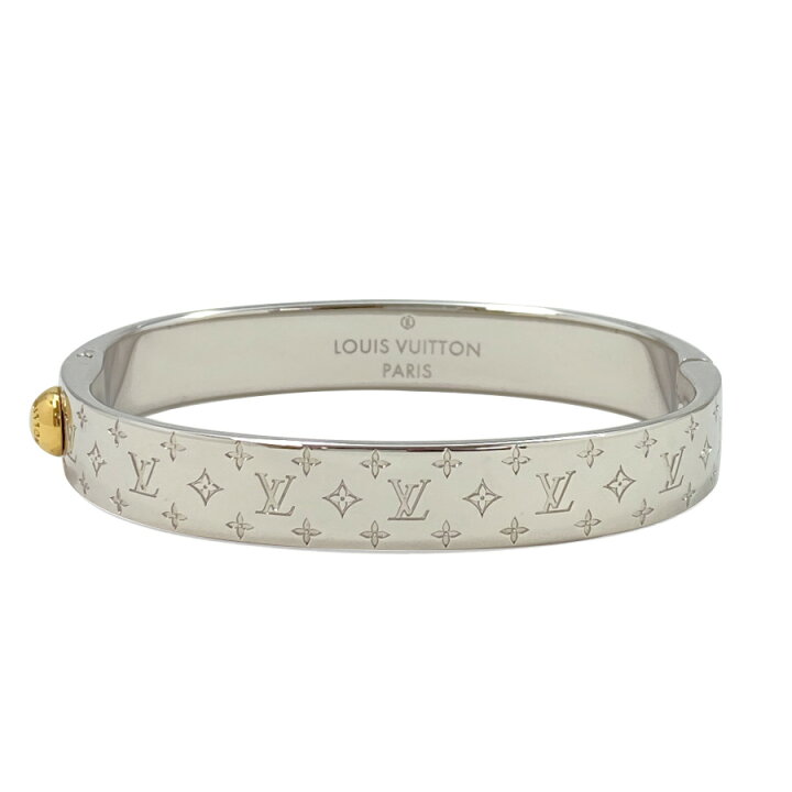 楽天市場】ルイヴィトン LOUIS VUITTON ブレスレット カフ ナノグラム  