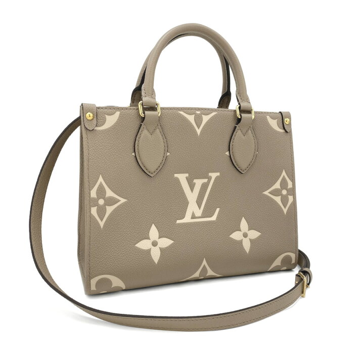 楽天市場】ルイヴィトン LOUIS VUITTON オンザゴー PM ハンドバッグ  