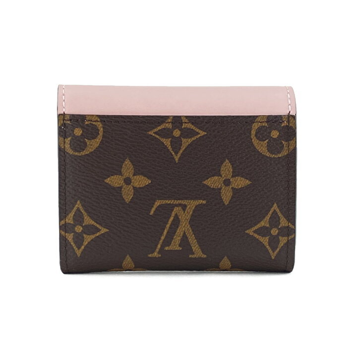 未使用】ルイヴィトン モノグラム ポルトフォイユゾエ ローズバレ  