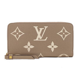 ルイヴィトン LOUIS VUITTON 長財布 ラウンドファスナー ジッピー ウォレット モノグラム アンプラントトゥルトレール クレーム M69794 新品