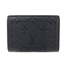 ルイヴィトン LOUIS VUITTON 財布 二つ折り ルイ・ヴィトン ポルトフォイユ・クレア グレインカーフレザー ノワール M80151 新品