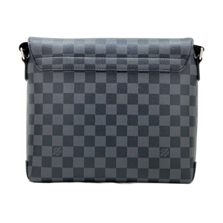 LOUIS VUITTON District PM NV2 Shoulder Bag N40349 Damier Graphite Black Louis  Vuitton