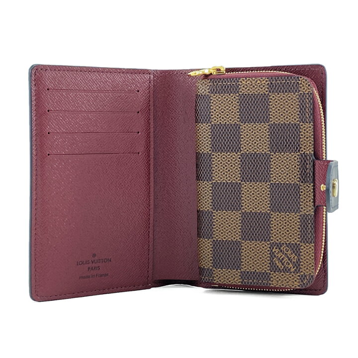 楽天市場 ルイヴィトン Louis Vuitton 財布 二つ折り ポルトフォイユ ジュリエット ダミエ エベヌ ボルドー N ルイ ヴィトン ヴィトン Box 保存袋 紙袋付 新品 Brand Selection Stage