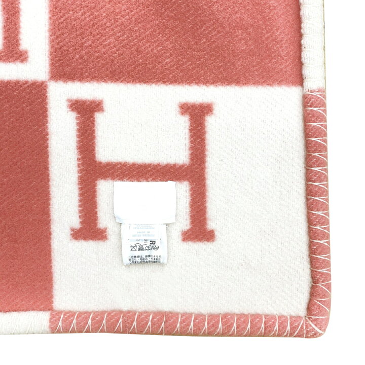 楽天市場】新品 エルメス HERMES 大判 ブランケット おくるみ ベビー  