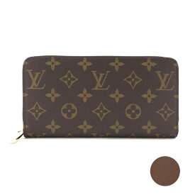 Louis Vuitton ルイ ヴィトン 長財布 財布 ラウンドファスナー ジッピーウォレット モノグラム LV イニシャル ブラウン ゴールド金具 茶色 M42616 新品 定番