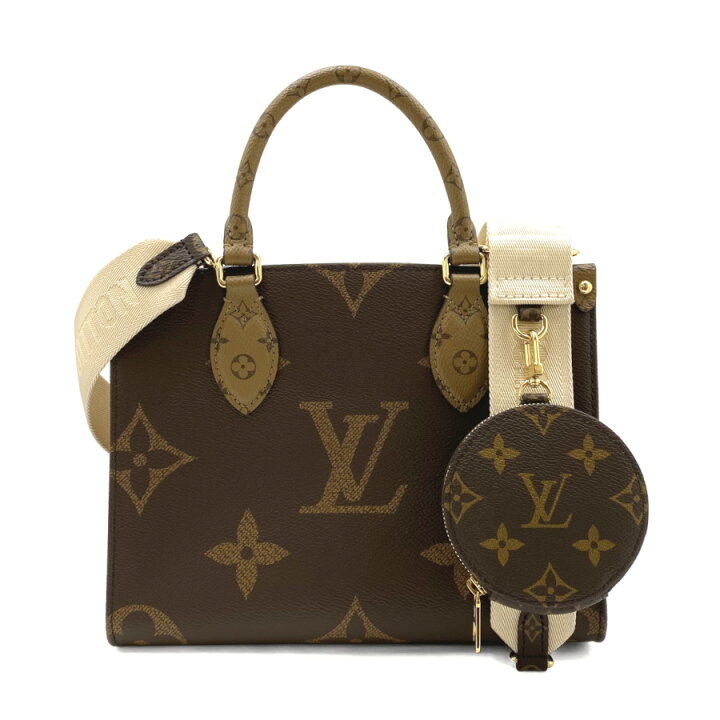楽天市場】ルイヴィトン LOUIS VUITTON オンザゴー PM ハンドバッグ  