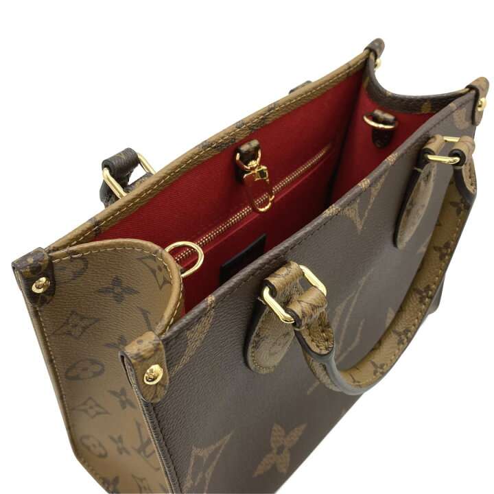 楽天市場】ルイヴィトン LOUIS VUITTON オンザゴー PM ハンドバッグ  