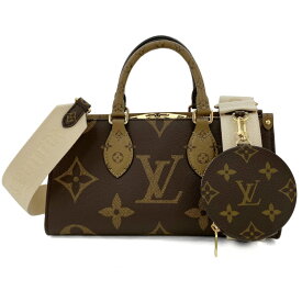 ルイヴィトン LOUIS VUITTON オンザゴー EW ハンドバッグ ショルダーバッグ 2WAY モノグラム & モノグラム・リバース キャンバス モノグラム・ジャイアント M46653 新品