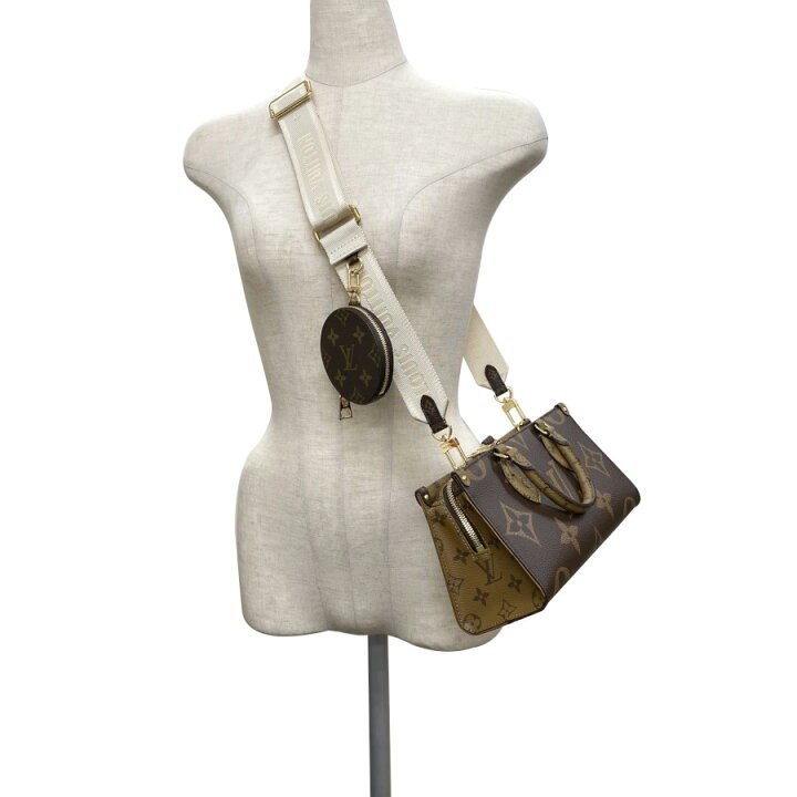 ルイ・ヴィトン オンザゴーEW モノグラム ハンドバッグ（ルイヴィトン  