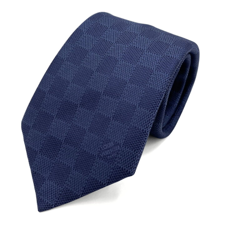 楽天市場】ルイヴィトン LOUIS VUITTON ネクタイ クラヴァット・ダミエ  