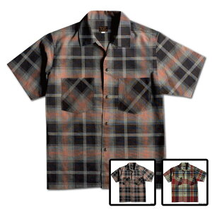 LV-35S 1960s S/S CHECK SHIRT LV35S DELUXEWARE �f���b�N�X�E�G�A�����V���c �V���c����
