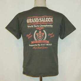 TN-11W-チャコール-GRAND SALOON-TN11W-FLATHEAD-フラットヘッドTシャツ-BLACKMINT-ブラックミントTシャツ【送料無料】【smtb-tk】【楽ギフ_包装】