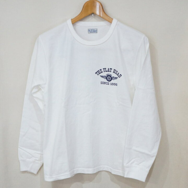 楽天市場】FN-THCL-202-WH-フラットヘッドロングTシャツ202-FNTHCL202 