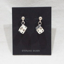 FN-JE-001-DICE EARRINGS PIERS-FNJE001-FLATHEAD-フラットヘッド-シルバー-イヤリング-ピアス【送料無料】【smtb-tk】【楽ギフ_包装】