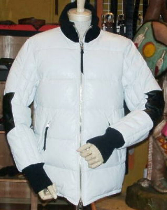 REDMOON レッドムーン レザーダウン 36 ホワイトレザー 