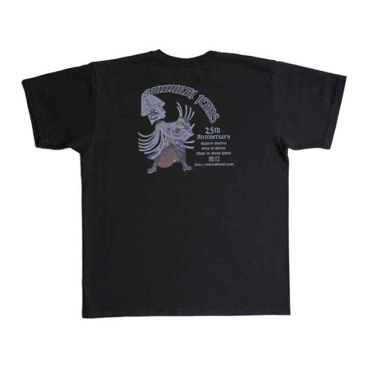 楽天市場】SJST25TH-03 サムライジーンズ半袖Tシャツ25周年03 