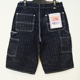 SM155DX-P-ヘリンボンペインターショートパンツ-SM155DXP-SAMURAIJEANS-サムライジーンズデニムジーンズ・サムライ自動車倶楽部デニムジーンズ-ハーフパンツ-短パン【送料無料】【smtb-tk】【楽ギフ_包装】