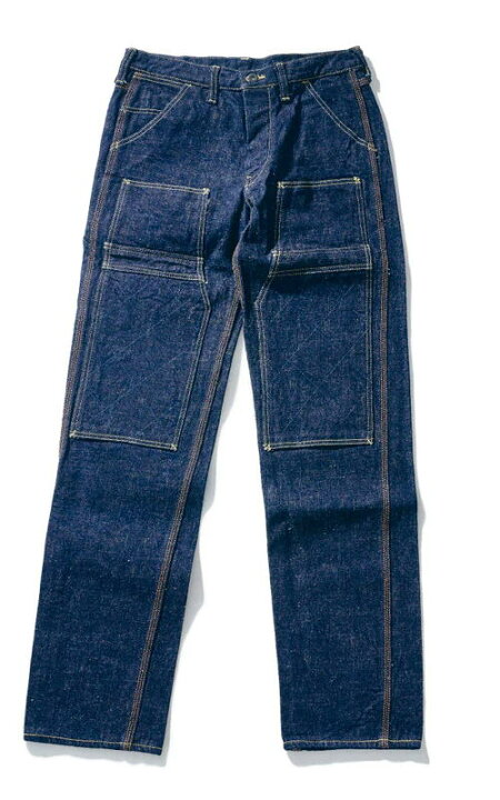 楽天市場】SM410DBN-17ozデニムダブルニーワークパンツ-SAMURAIJEANS 