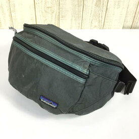 【中古】 【UNISEX One】 パタゴニア 1997 ランバー コンプレッション パック LUMBAR COMPRESSION PACK アメリカ製 ダークアッシュ×ファーグリーン ウエストバッグ ヒップパック 生産終了モデル 希少色 入手困難 PA