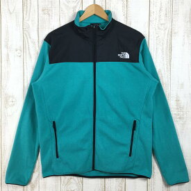 【中古】 【MEN's XXL】 ノースフェイス マウンテン バーサ マイクロ ジャケット Mountain Versa Micro Jacket フリース NORTH FACE NL71904 FF Fanfare Green グリーン系