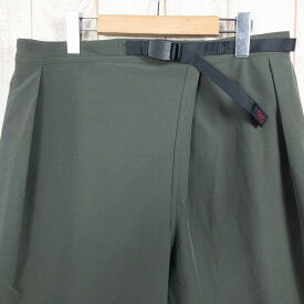 【Men's S グリーン系】 Gramicci ( グラミチ ) 4WAY ストレッチ ラップ パンツ 4WAY Stretch Wrap Pants NICO AND ... 別注 ポリエステル ウェア ボトムス ロングパンツ ソフトシェル z00050337