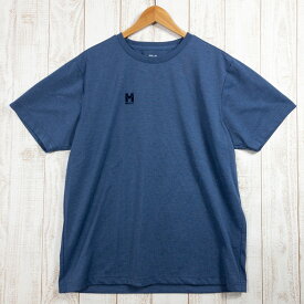 【Men's XL ネイビー系】 Millet ( ミレー ) インセクト バリヤー M ロゴ Tシャツ ショート スリーブ INSECT BARRIER M LOGO T-SHIRT SHORT SLEEVE ポリエステル ウェア トップス インナー シャツ ショー