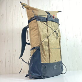 【L ベージュ系】 Yamatomichi ( 山と道 ) スリー スタンダード Three Standard + ブリーザブルパッド セット ナイロン バッグ ストレージ バックパック 容量【30L～54L】 X-Pac VX21 ( エックスパック