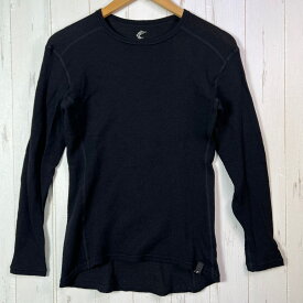 【Men's S ブラック系】 Teton Bros ( ティートンブロス ) モブウール ロングスリーブ Mob Wool L/S ウール ウェア トップス アウター ジャケット フリース z00055418 ウール ロングスリーブTシャツ クルーネック インナ