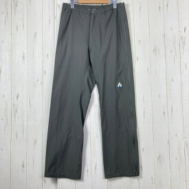 【Men's M グレー系】 Montbell ( モンベル ) ストレッチ レイン フルジップ パンツ Stretch Rain Full Zip Pants ナイロン ウェア ボトムス ロングパンツ レインシェル z00059564 レインシェル ロングパン