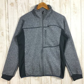 【中古】 【MEN's M】 フェニックス マウンテン ライオン ジャケット MOUNTAIN LION JACKET ニット調 フリース PHENIX PH452KT12 グレー系