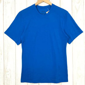 【中古】 【MEN's S】 パタゴニア メリノ 1 シルクウェイト Tシャツ Merino 1 Silkweight T-Shirt メリノウール PATAGONIA 36350 FEB ブルー系