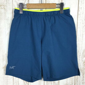 【中古】 【MEN's XS】 アークテリクス ノーバン ショーツ 9インチ Norvan Short 9 ランニングパンツ ARCTERYX X000007073/L08613800 Serena ブルー系