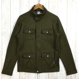 【中古】 【MEN's S】 パタゴニア ベター ジャケット Better Jacket ニット調 フリース セーター 生産終了モデル 入手困難 PATAGONIA 25515 HKY Hickory カーキ系