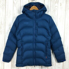 【中古】 【WOMEN's S】 マムート エクセロン インサレーション フーデッド ジャケット Xeron IN Hooded Jacket 750+FP ダウン ジャケット MAMMUT 1013-00711 ブルー系