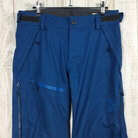 【中古】 【MEN's S】 マウンテンハードウェア ストレート シューター パンツ Straight Chuter Pants スキー スノーボード ソフトシェル パンツ MOUNTAIN HARDWEAR OM6767 ブルー系
