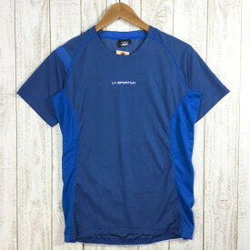【中古】 【MEN's XS】 スポルティバ エイペックス Tシャツ Apex T-Shirt クルーネック SPORTIVA J48 ブルー系