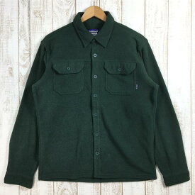 【中古】 【MEN's S】 パタゴニア 2011 ロングスリーブ ピケ フリース シャツ Long-Sleeved Pique Fleece Shirt 生産終了モデル 入手困難 PATAGONIA 25760 FGN グリーン系