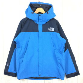 【中古】 【MEN's XL】 ノースフェイス マウンテン ジャケット MOUNTAIN JACKET ゴアテックス プロシェル NORTH FACE NP15001 ブルー系